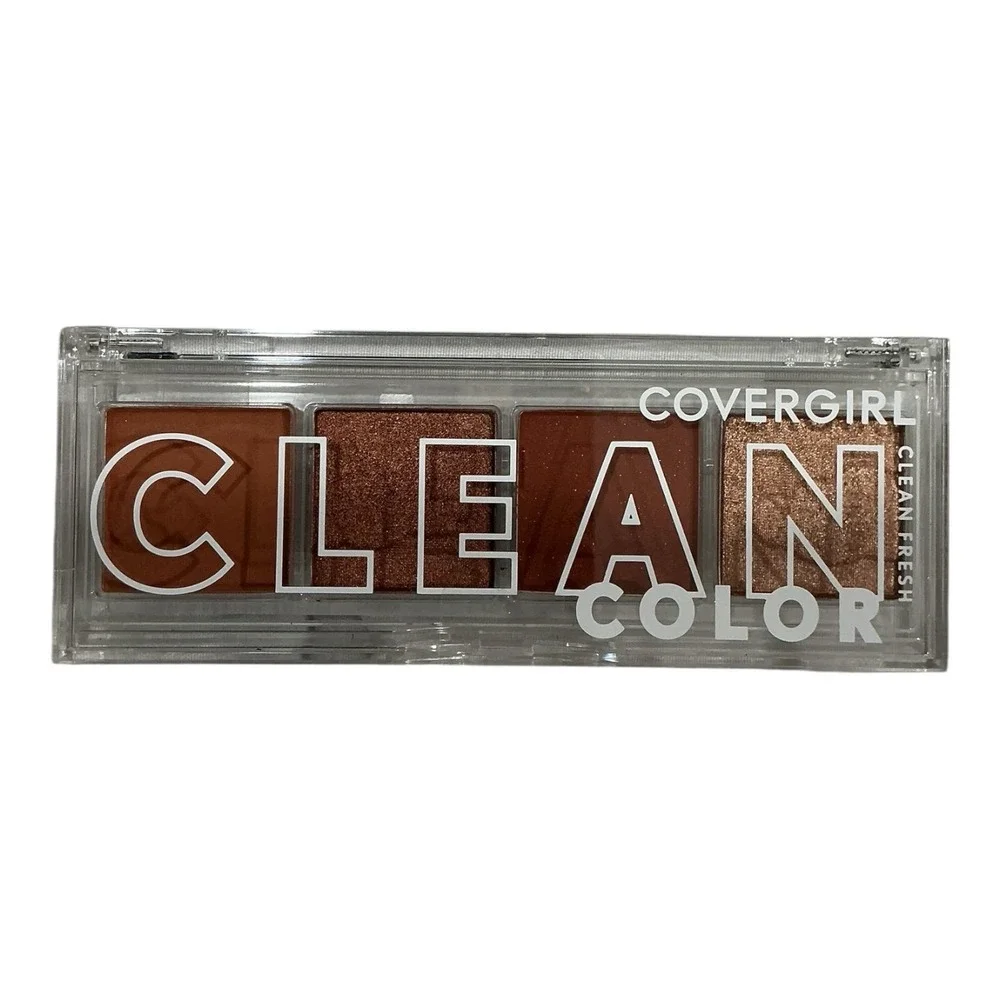 CoverGirl Clean Fresh Eyeshadow Palette 252 Spiced Copper 3 Pack